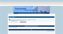 Desktop Screenshot of futursenegal.net