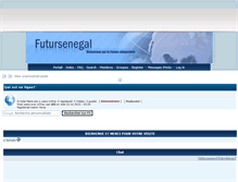 Tablet Screenshot of futursenegal.net